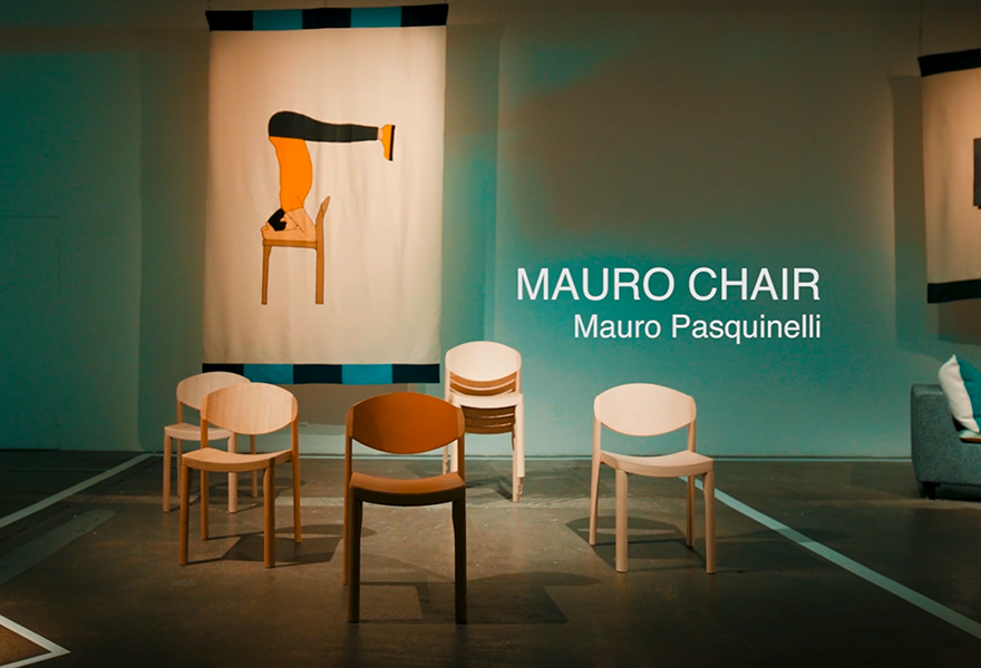 MAURO chair Mauro Pasquinelli c2018 Establishedand Sons c Ruth AJ Wilson and Matteo Cuzzola 20sec